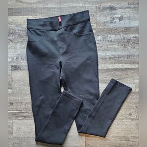 🩵❤️SPANX Black Ponte Ankle Pant Women’s  Size S/P Pull On Stretch 🩵💜